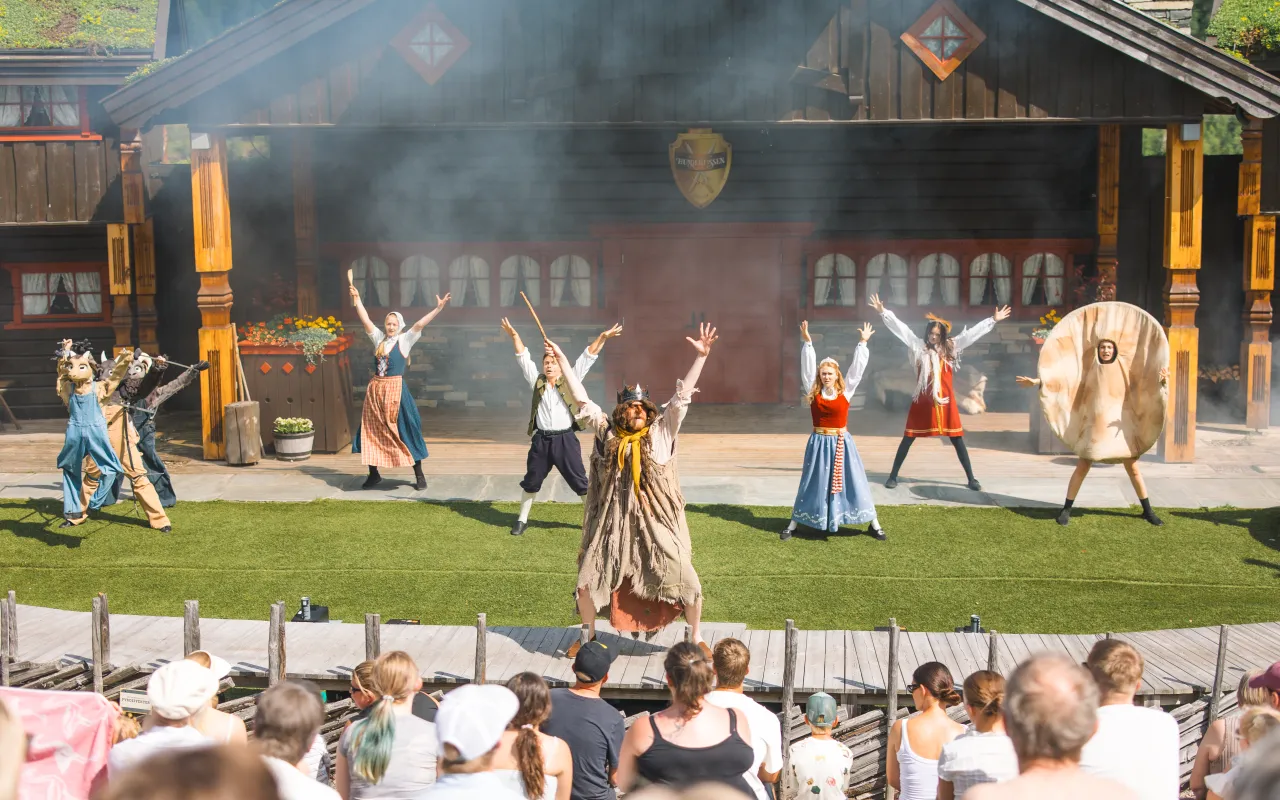 Teater eventyrene som forsvant Kongsgården